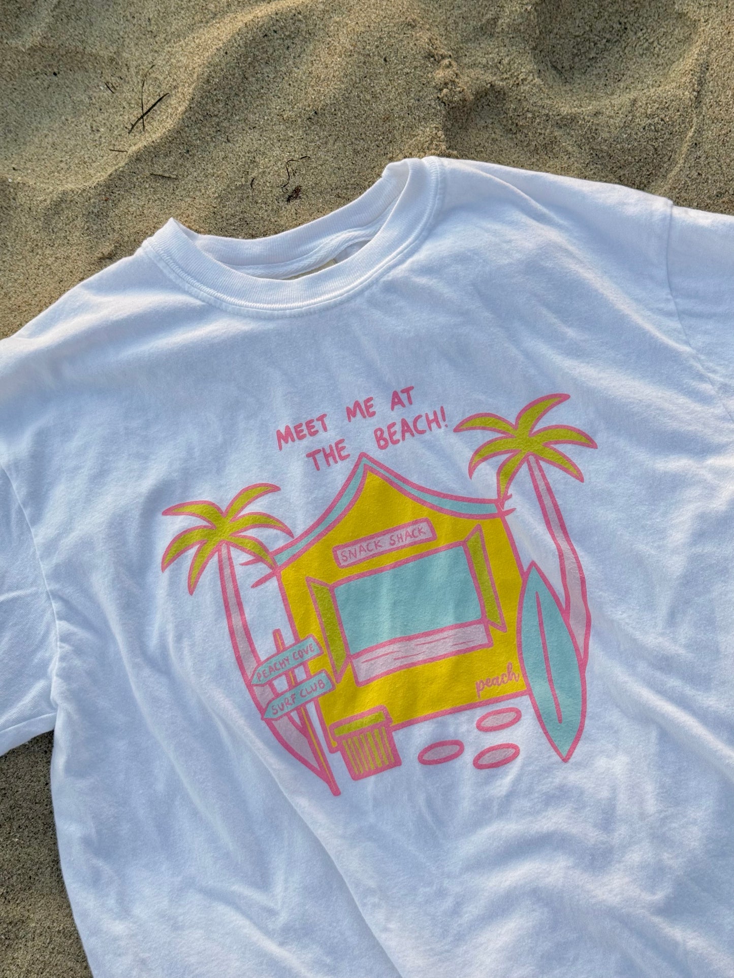 MEET ME AT THE BEACH TEE