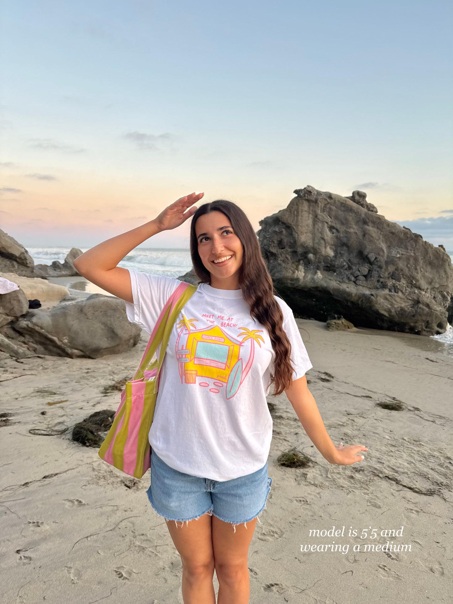 MEET ME AT THE BEACH TEE