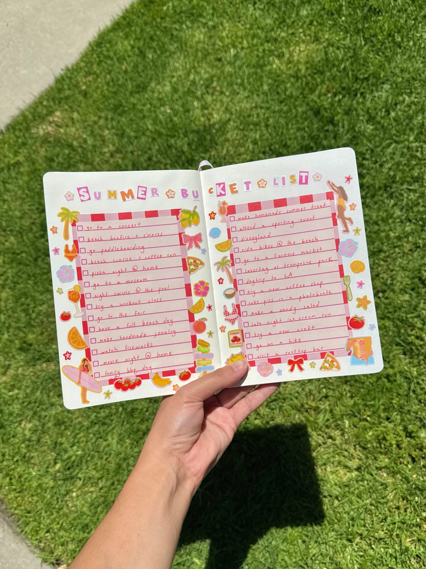 "COCONUT GIRL" STICKER SHEET