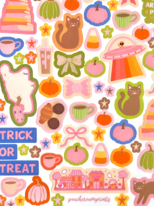 "SPOOKY SPICE" STICKER SHEET