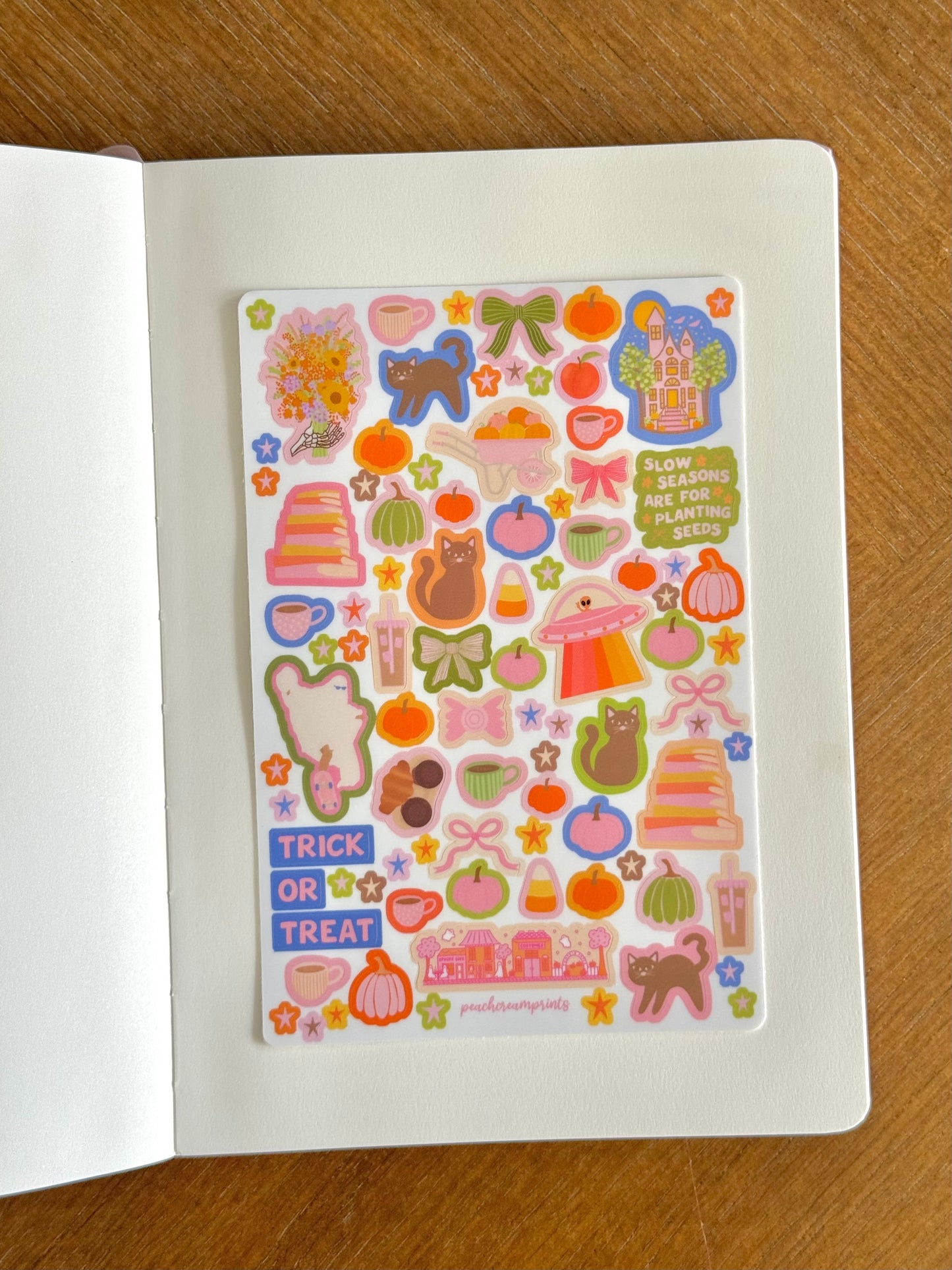 "SPOOKY SPICE" STICKER SHEET