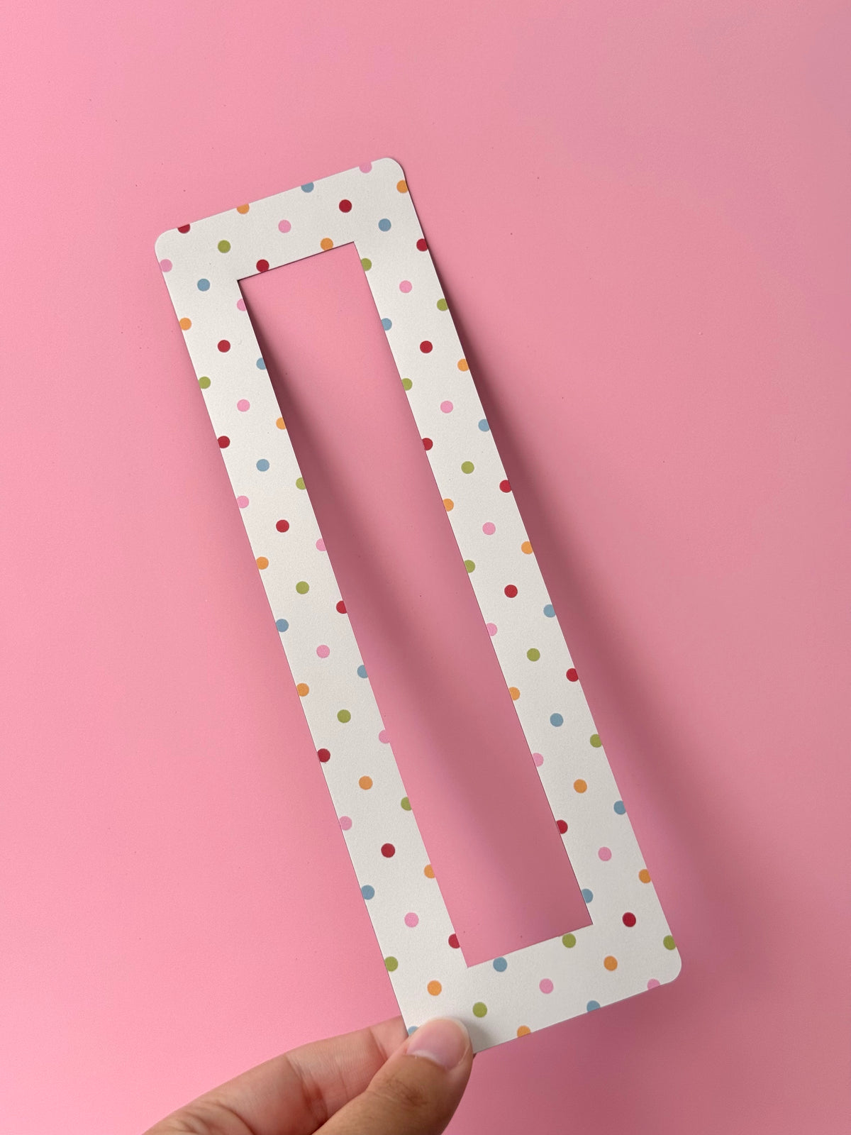 "CONFETTI POLKA DOT" VINTAGE PHOTOBOOTH FRAME MAGNET