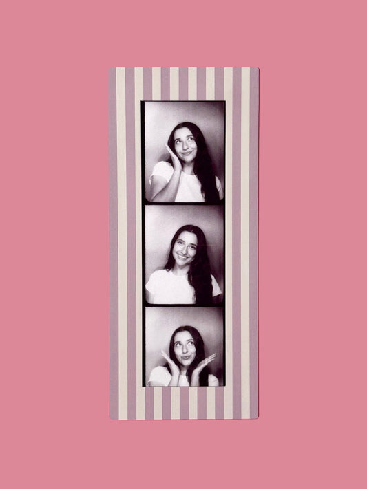 SWEET STRIPES - DIGITAL PHOTOBOOTH FRAME MAGNETS - SET OF 3