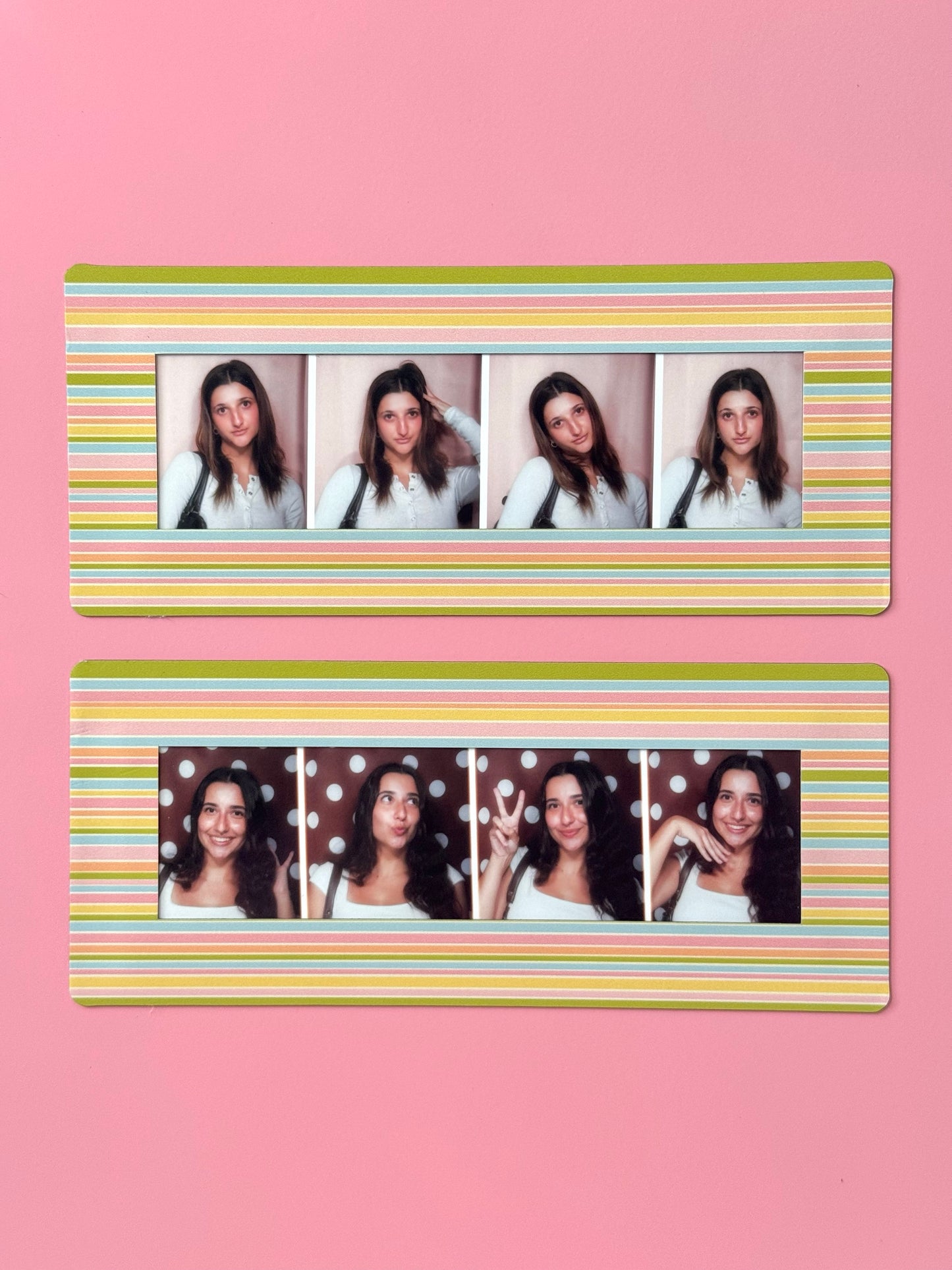 "COASTAL LINEN" DIGITAL PHOTOBOOTH FRAME MAGNET