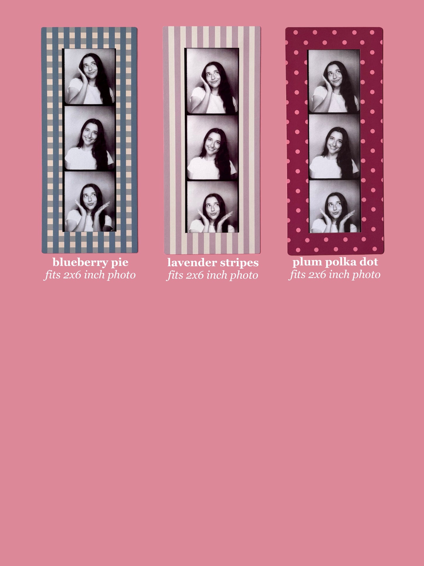 DIGITAL PHOTOBOOTH FRAME MAGNETS - SET OF 3 BUNDLE