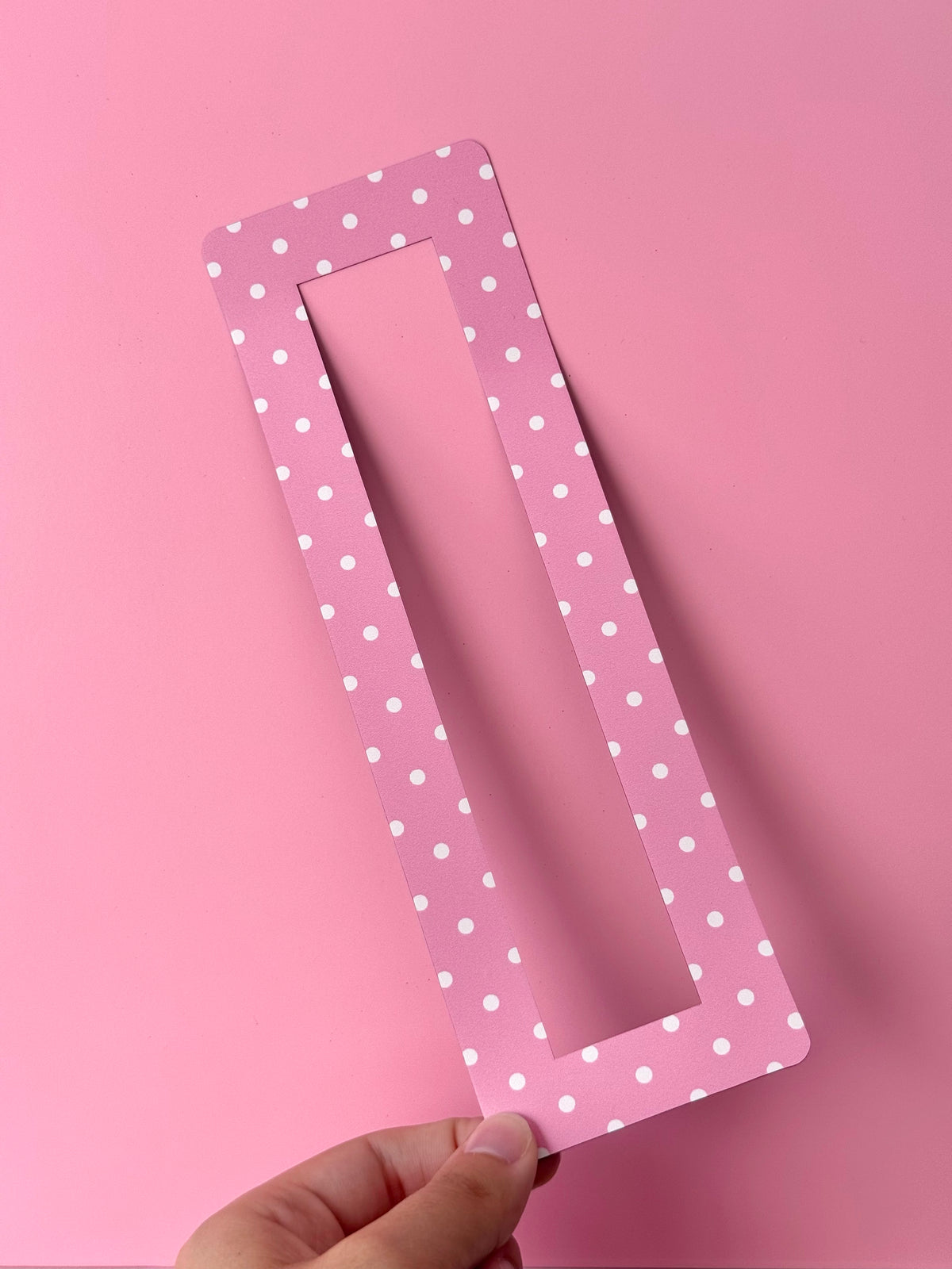 "PINK POLKA DOT" VINTAGE PHOTOBOOTH FRAME MAGNET