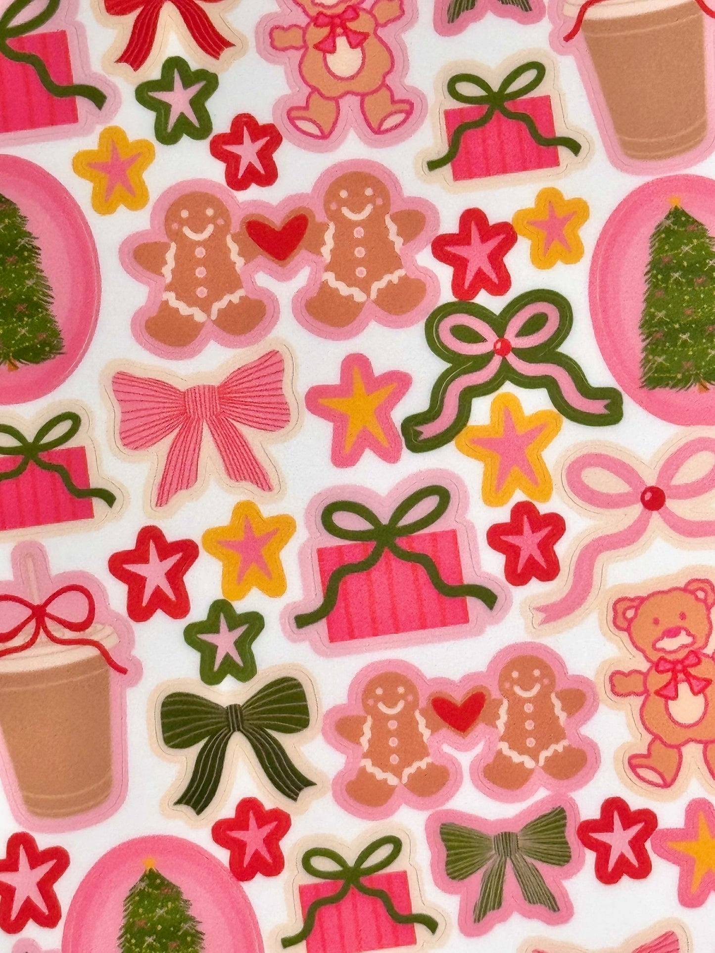 "FESTIVE DOODLES" STICKER SHEET