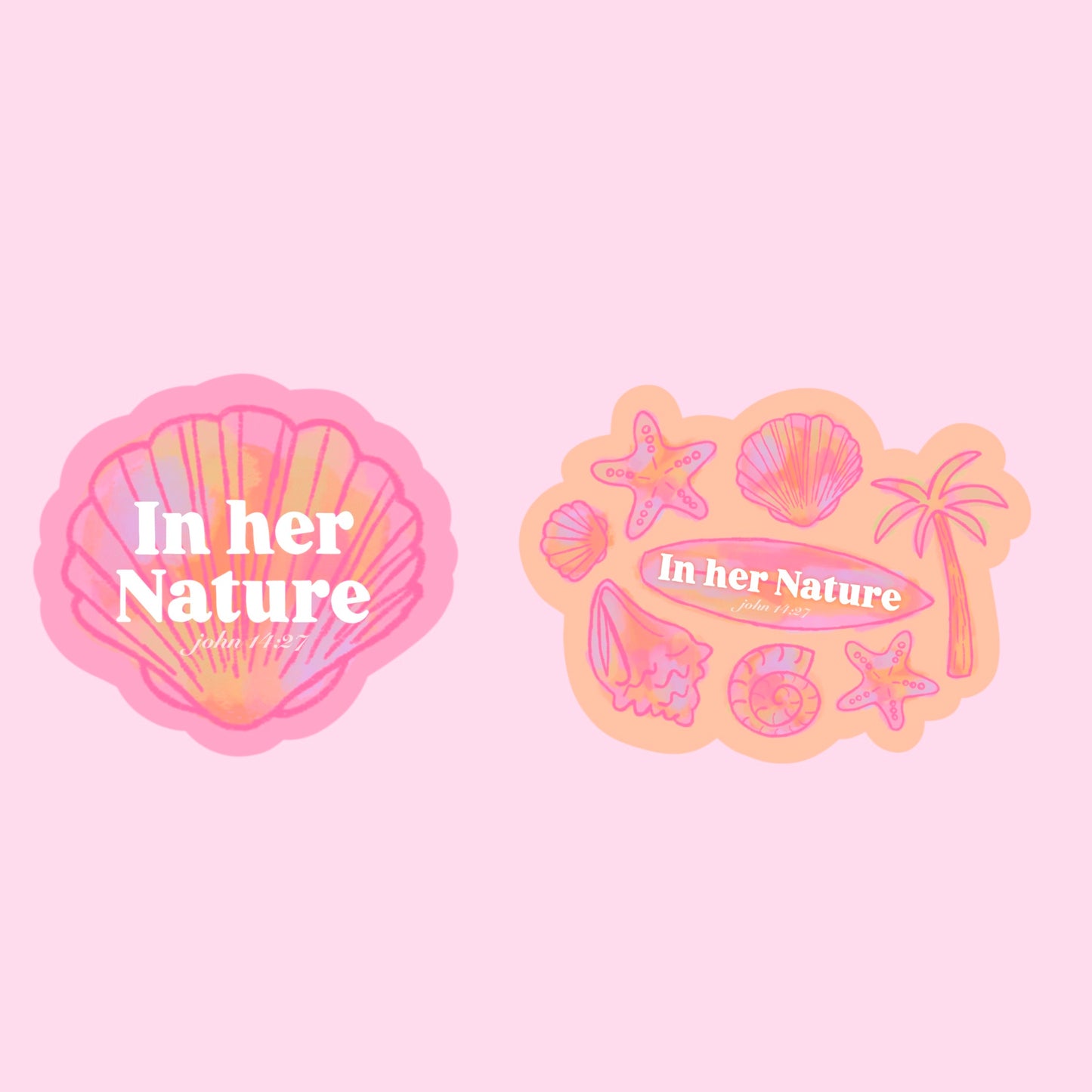 CUSTOM STICKER ORDER FOR IN HER NATURE