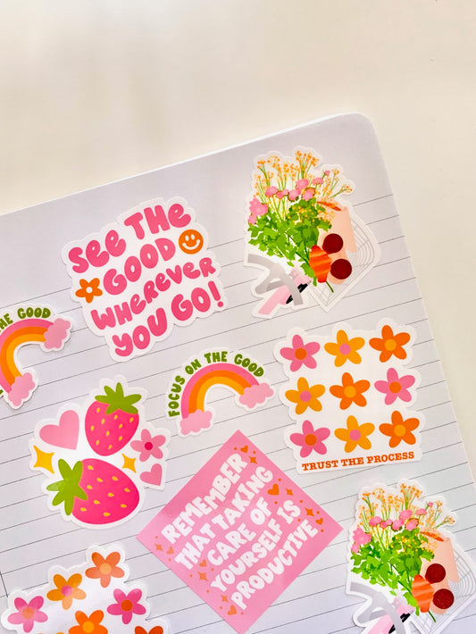 "SEE THE GOOD WHEREVER YOU GO" VINYL STICKER