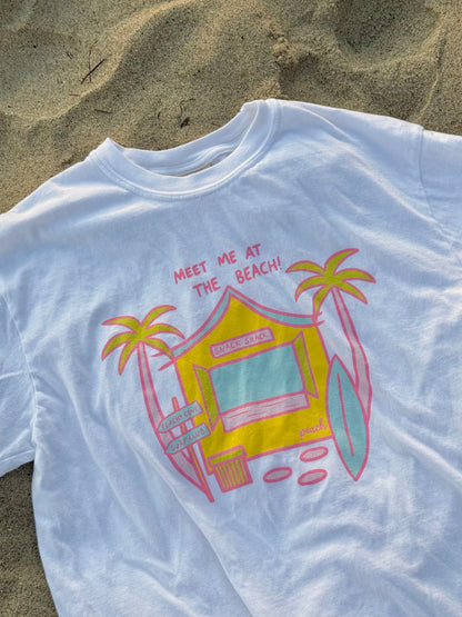 MEET ME AT THE BEACH TEE