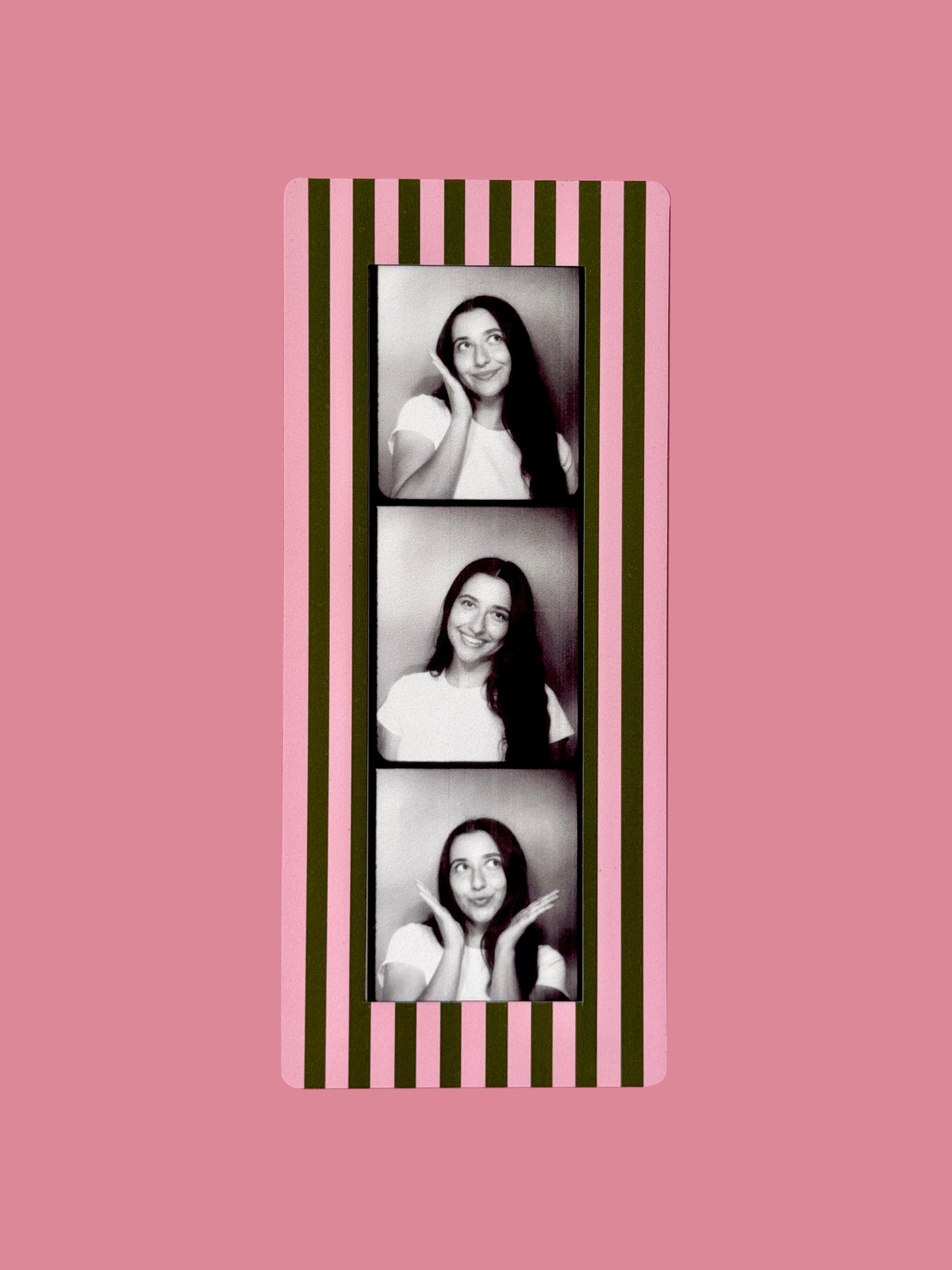 SWEET STRIPES - DIGITAL PHOTOBOOTH FRAME MAGNETS - SET OF 3