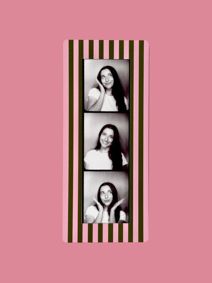 SWEET STRIPES - DIGITAL PHOTOBOOTH FRAME MAGNETS - SET OF 3