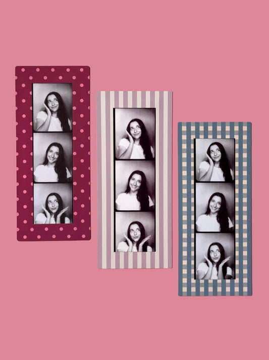 BLUEBERRY PIE - DIGITAL PHOTOBOOTH FRAME MAGNETS - SET OF 3