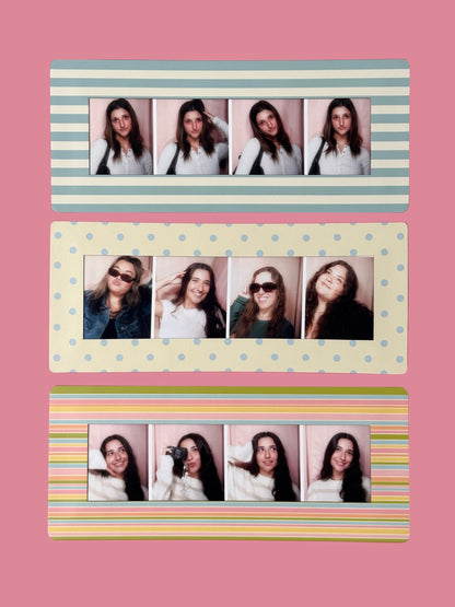 COASTAL LINEN - DIGITAL PHOTOBOOTH FRAME MAGNETS - SET OF 3