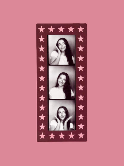 MOCHA PLUM - DIGITAL PHOTOBOOTH FRAME MAGNETS - SET OF 3