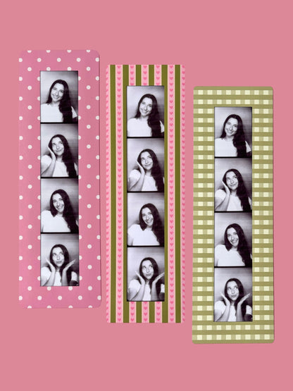 LOVE BUG - VINTAGE PHOTOBOOTH FRAME MAGNETS - SET OF 3