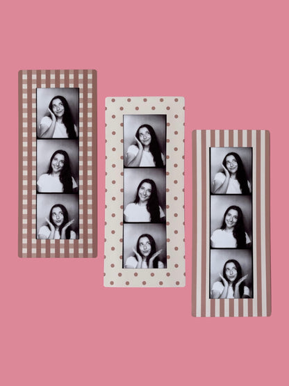 VANILLA LATTE - DIGITAL PHOTOBOOTH FRAME MAGNETS - SET OF 3