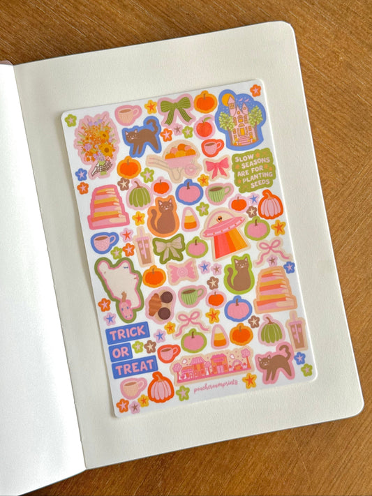 "SPOOKY SPICE" STICKER SHEET