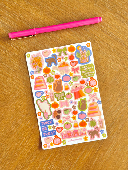 "SPOOKY SPICE" STICKER SHEET