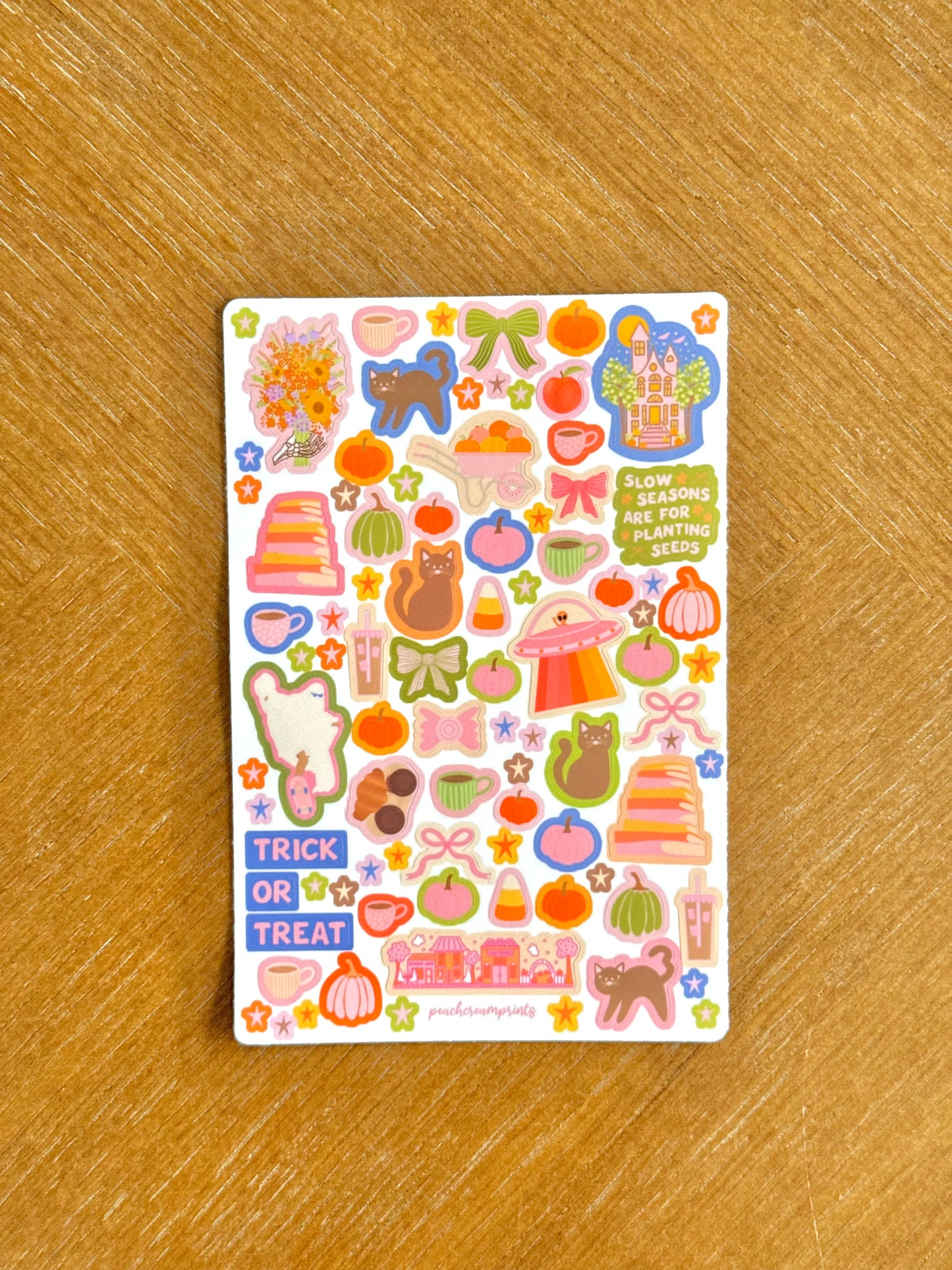 "SPOOKY SPICE" STICKER SHEET