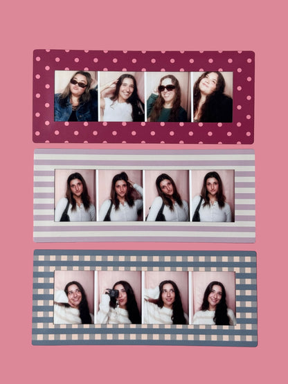 BLUEBERRY PIE - DIGITAL PHOTOBOOTH FRAME MAGNETS - SET OF 3