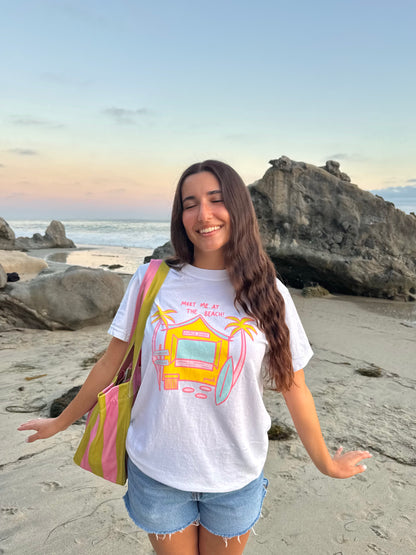 MEET ME AT THE BEACH TEE