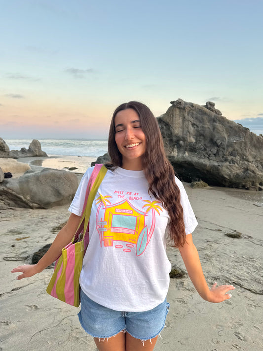 MEET ME AT THE BEACH TEE
