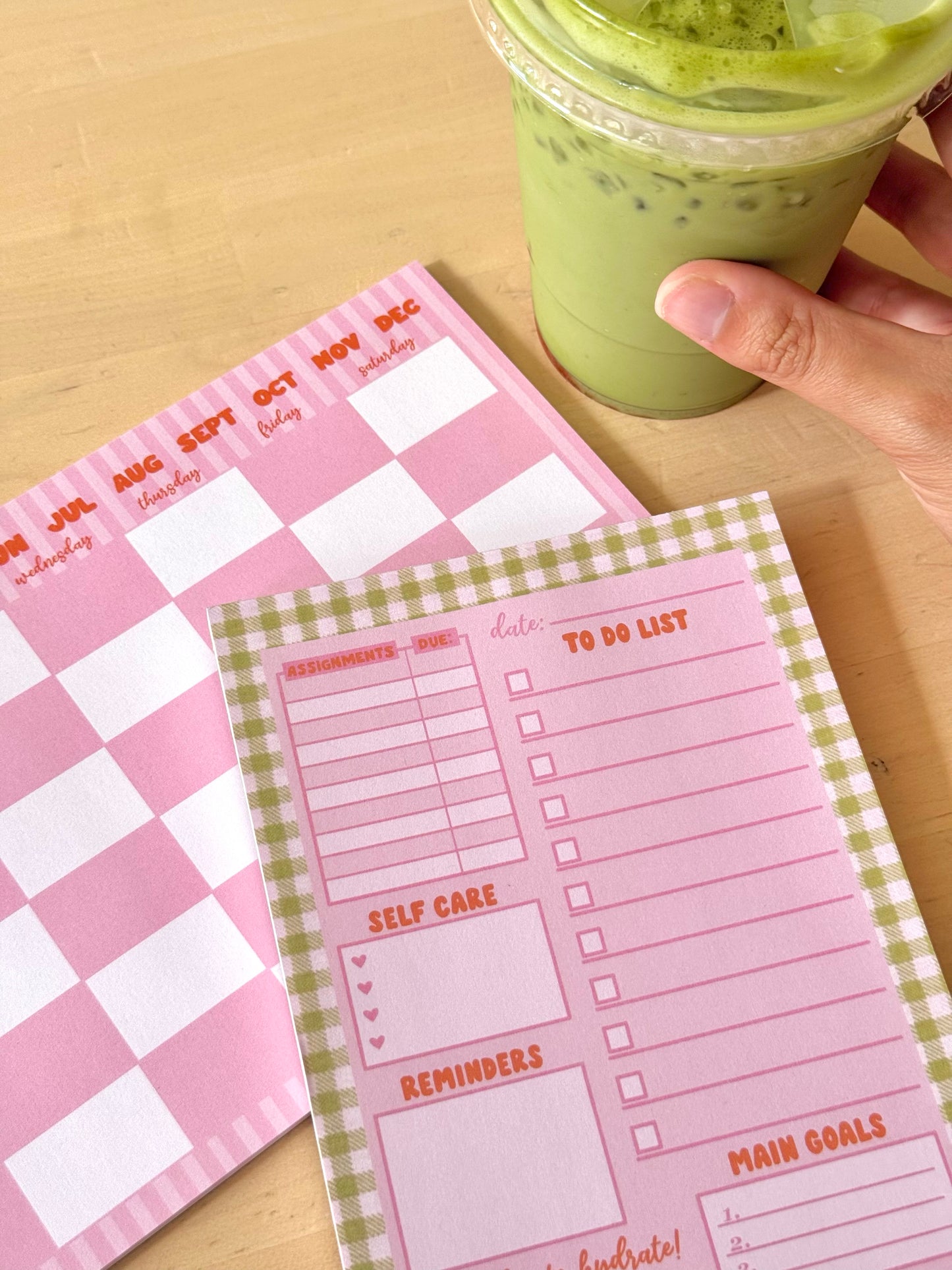 MINI STUDENT DAILY PLANNER NOTEPAD