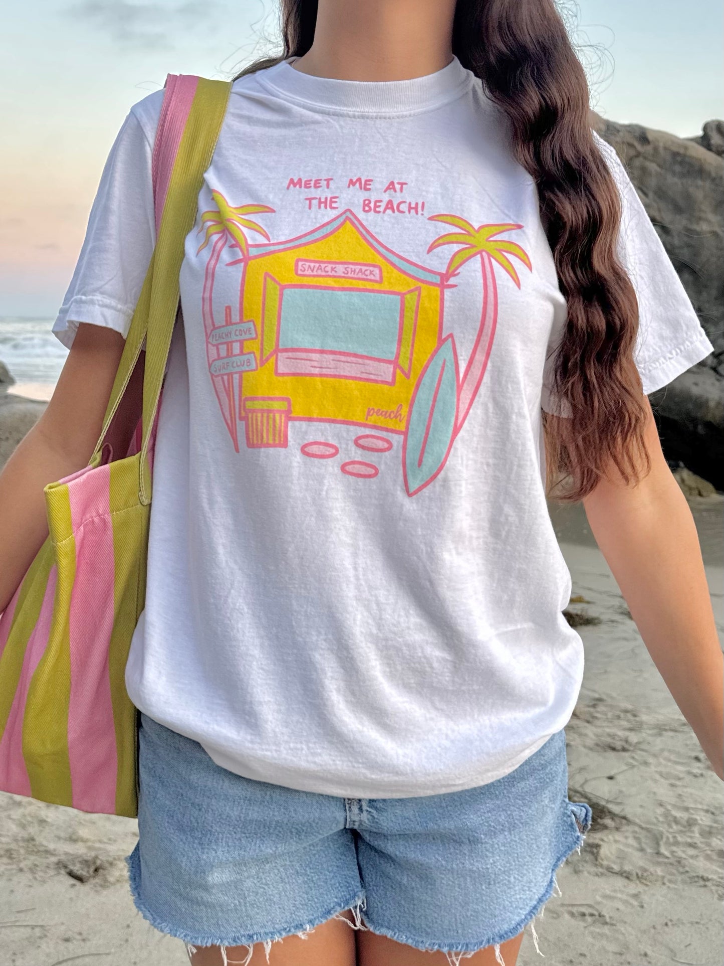MEET ME AT THE BEACH TEE