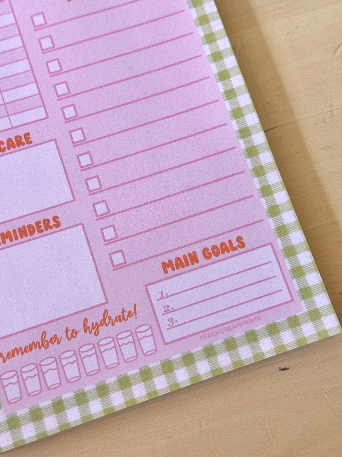 MINI STUDENT DAILY PLANNER NOTEPAD
