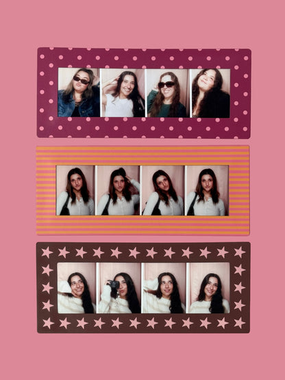 MOCHA PLUM - DIGITAL PHOTOBOOTH FRAME MAGNETS - SET OF 3