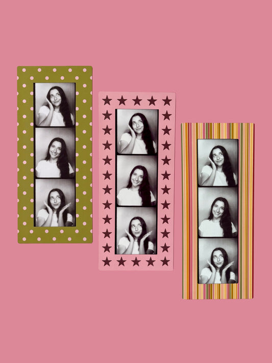 DESERT SUNRISE - DIGITAL PHOTOBOOTH FRAME MAGNETS - SET OF 3
