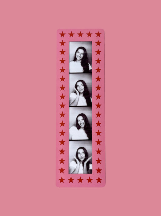 "PEACH COWGIRL" VINTAGE PHOTOBOOTH FRAME MAGNET