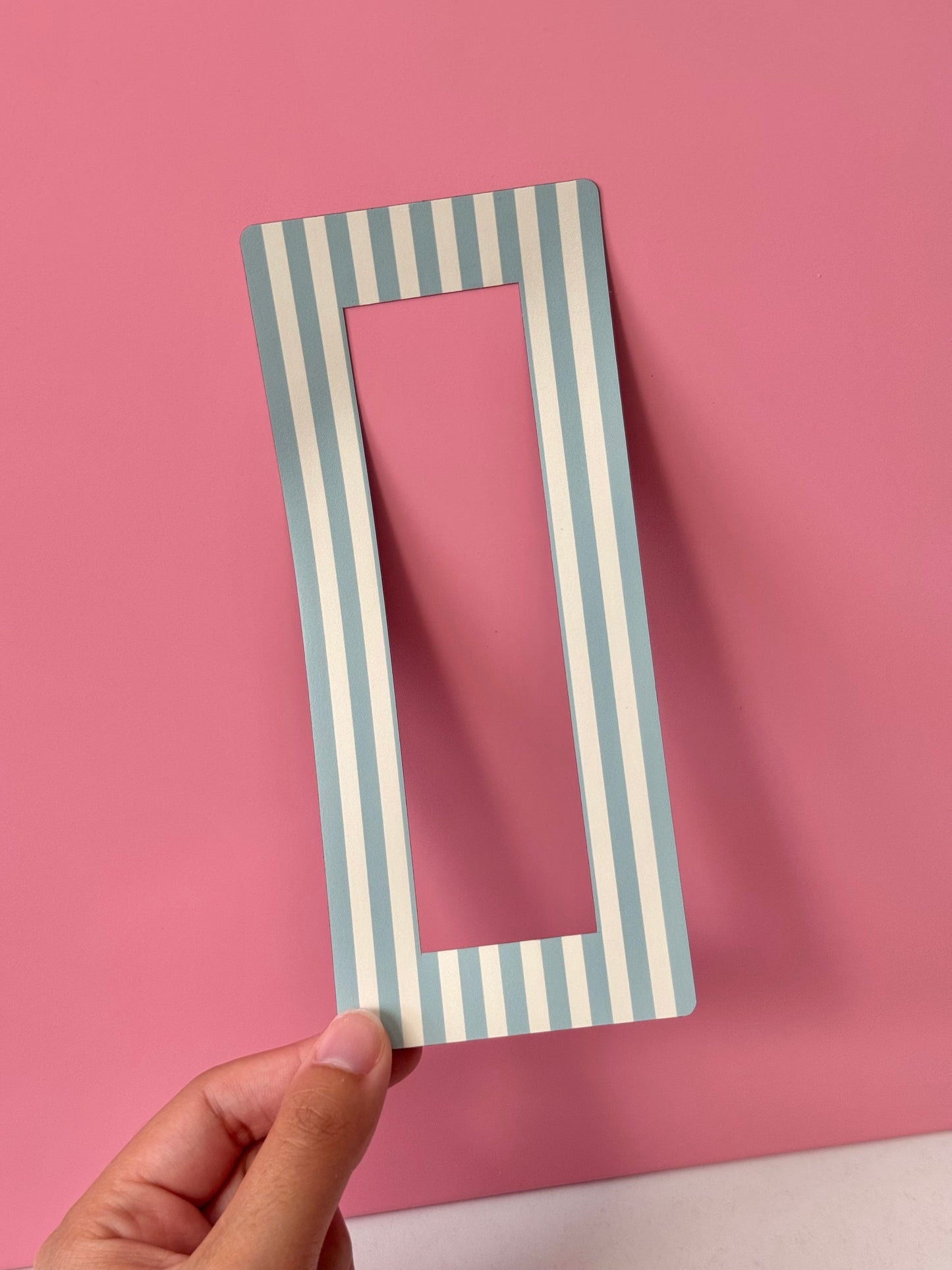 "SEASIDE STRIPES" DIGITAL PHOTOBOOTH FRAME MAGNET