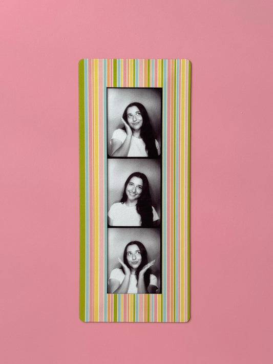 "COASTAL LINEN" DIGITAL PHOTOBOOTH FRAME MAGNET