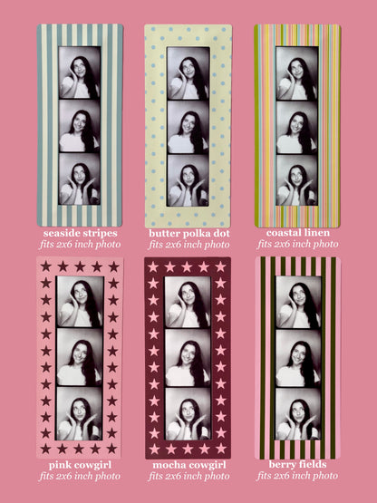PHOTOBOOTH FRAME MAGNETS - SET OF 3 BUNDLE