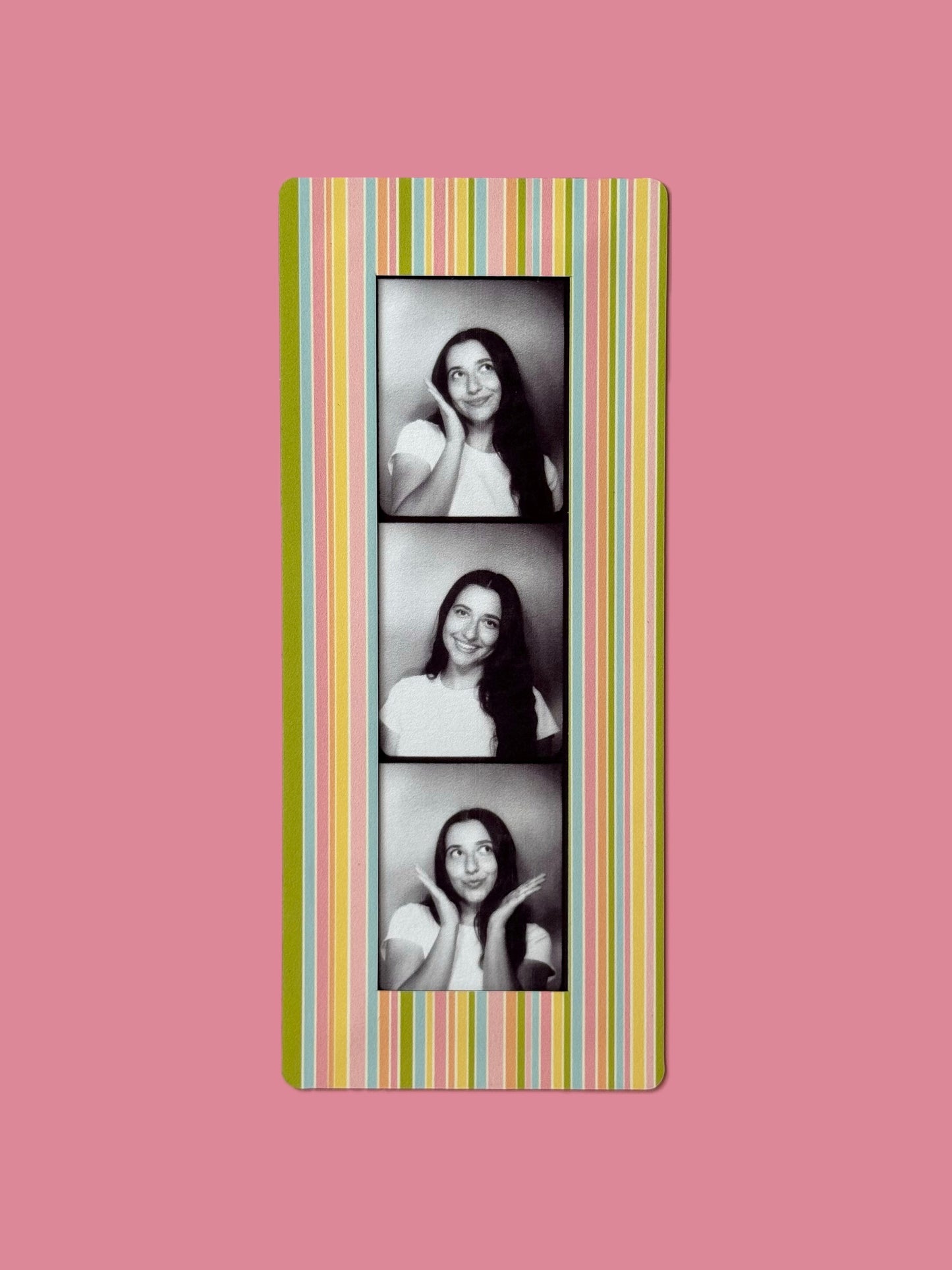 "COASTAL LINEN" DIGITAL PHOTOBOOTH FRAME MAGNET