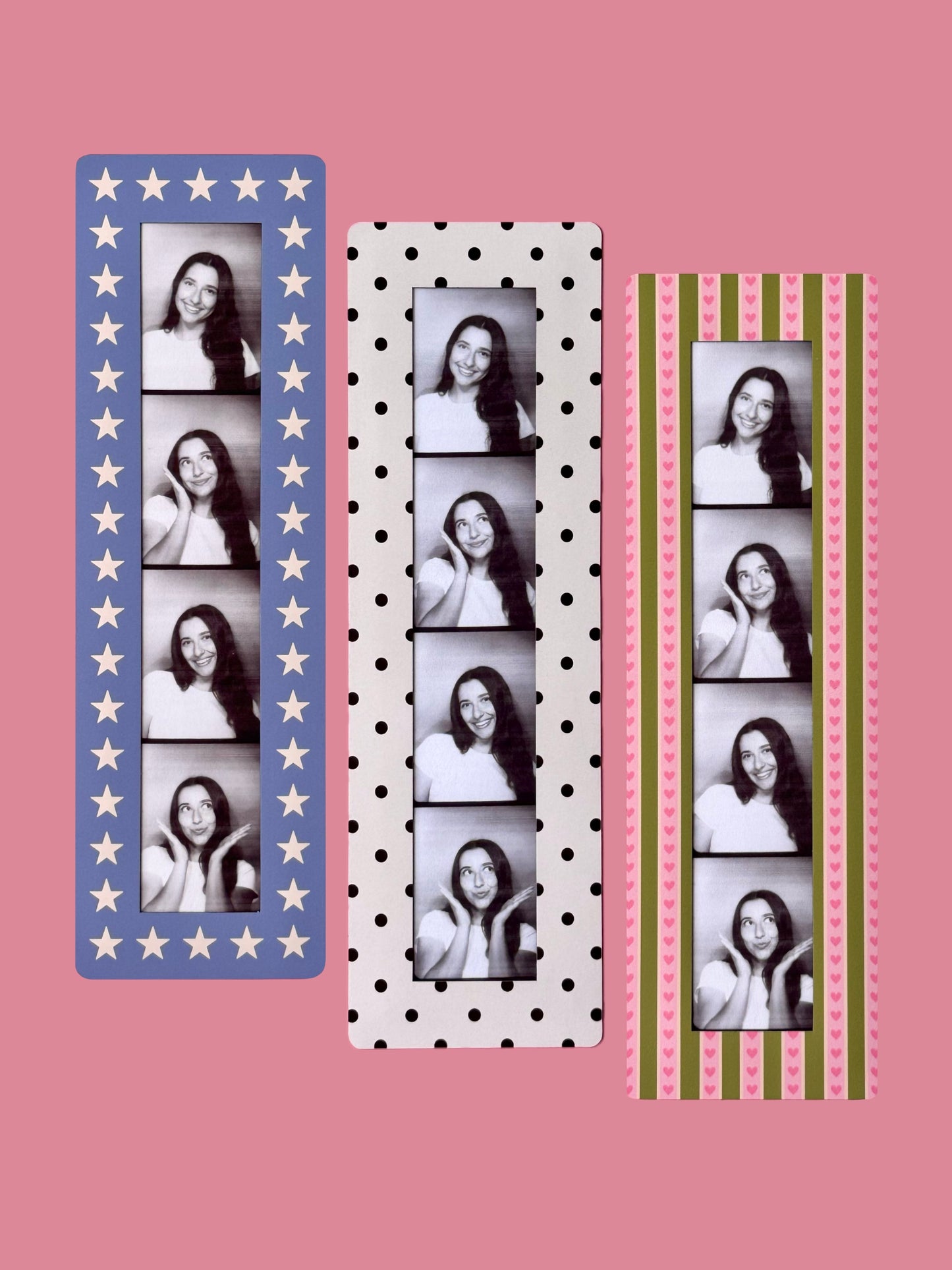 VINTAGE PHOTOBOOTH FRAME MAGNETS - SET OF 3 BUNDLE