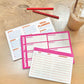 SWEETHEART WEEKLY PLANNER NOTEPAD