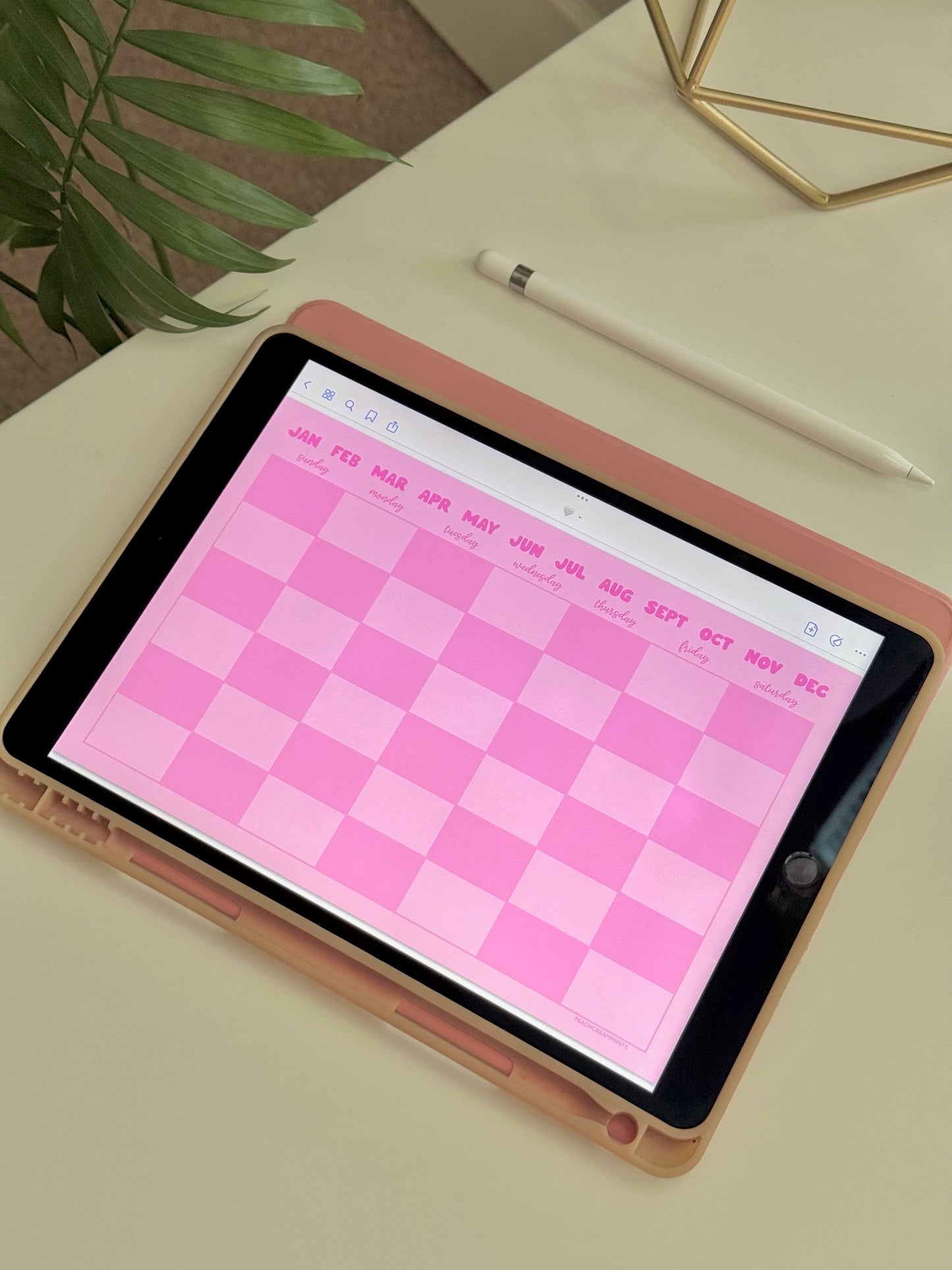 "PRETTY PINK" DIGITAL NOTEPAD TEMPLATE BUNDLE