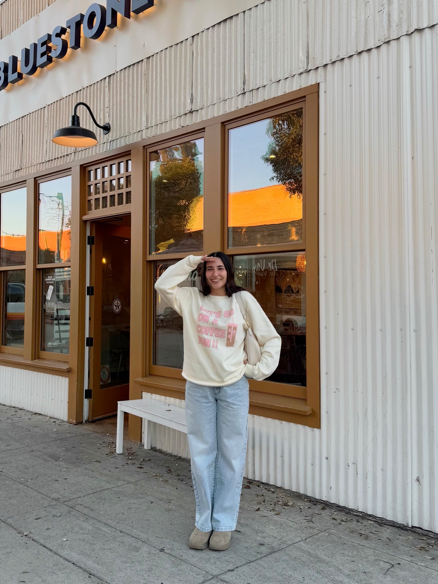 LET'S GO ON A COFFEE RUN CREWNECK