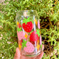 STRAWBERRY GLASS CUP