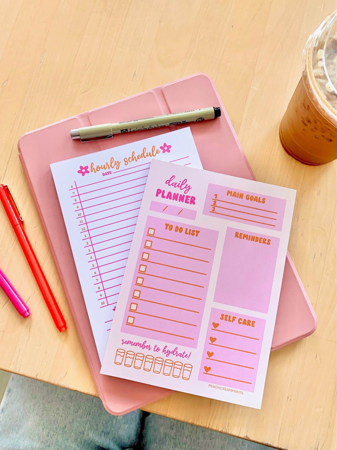 MINI DAILY PLANNER NOTEPAD