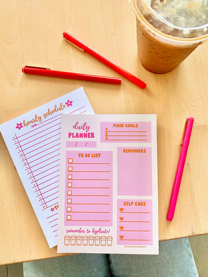 MINI DAILY PLANNER NOTEPAD